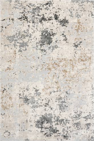 Beige 3' x 5' Mottled Abstract Rug swatch