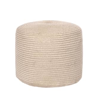 Braided Cable Indoor/Outdoor Pouf primary image