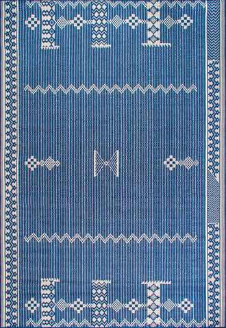 5' x 8' Tribal Indoor/Outdoor Flatweave Rug primary image