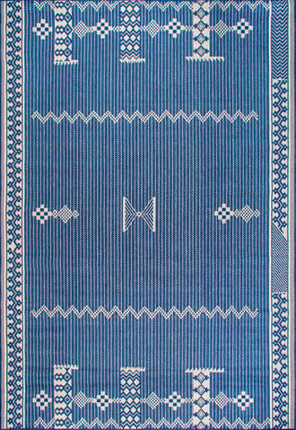 4' x 6' Tribal Indoor/Outdoor Flatweave Rug primary image