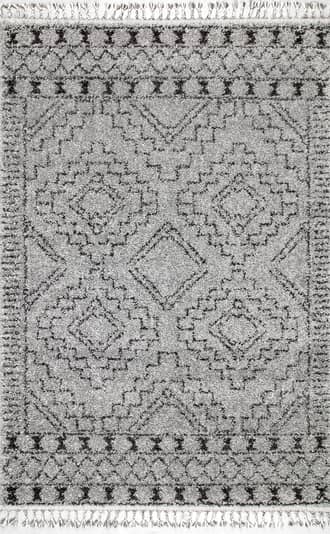 10' x 14' Moroccan Tasseled Rug primary image
