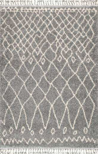 Moroccan Trellis Tassel Rug primary image