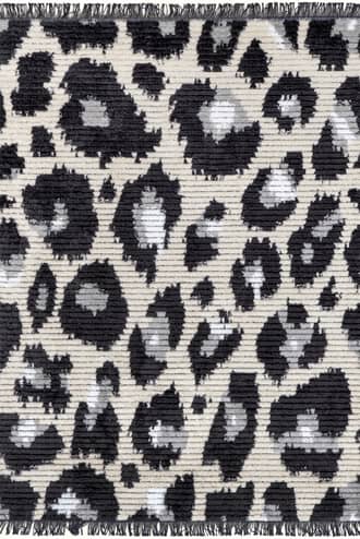 8' x 10' Remy Leopard Tasseled Rug primary image
