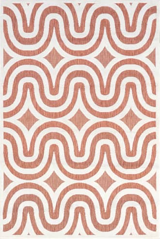 Kitti Retro Waves Indoor/Outdoor Rug primary image