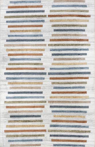 4' x 6' Marlowe Washable Colorful Stripes Rug primary image