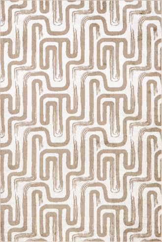 5' 3" x 8' Marlia Washable Chain-Link Rug primary image