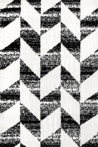 Faded Herringbone Shag Rug primary image