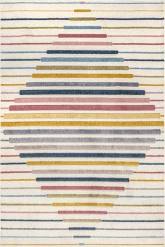 4' x 6' Ashleigh Carved Stripe Rug primary image