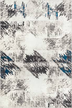 Ivory Suzanne Contemporary Abstract Rug swatch