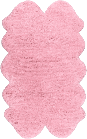Pink Quarto Pelt Rug swatch