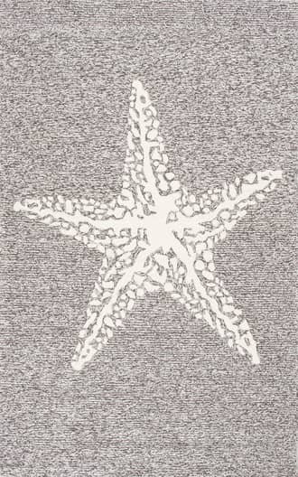 Gray 6' Starfish Indoor/Outdoor Rug swatch