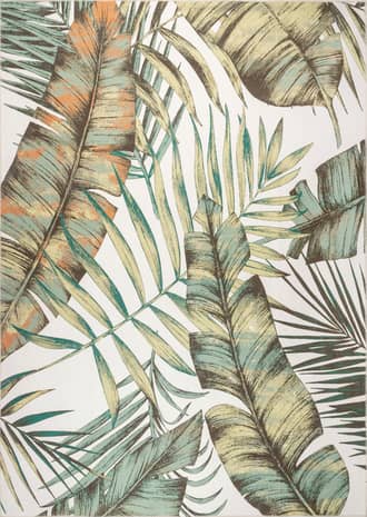 6' x 9' Jungle Washable Rug primary image