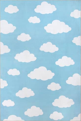 3' x 5' Landon Clouds Kids Washable Rug primary image