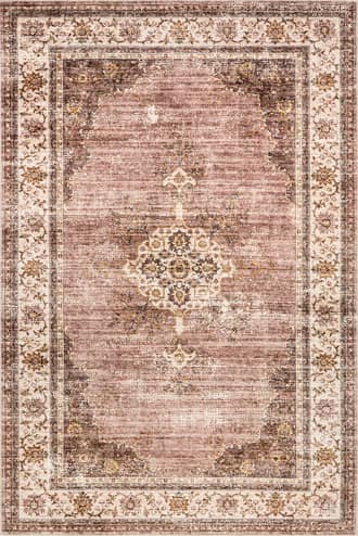 9' x 12' Rosewood Vintage Washable Rug primary image