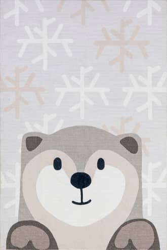 7' 6" x 9' 6" Oana Otter Kids Washable Rug primary image