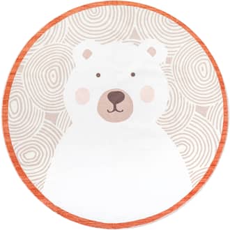 6' Aryn Bear Kids Washable Rug primary image