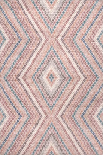 5' x 8' Azalea Washable Diamond Rug primary image