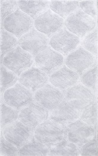 4' x 6' Super Soft Luxury Shag with Carved Trellis Rug primary image