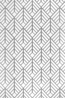 Gray 2' 6" x 8' Juniper Diamond Tiles Indoor/Outdoor Rug swatch