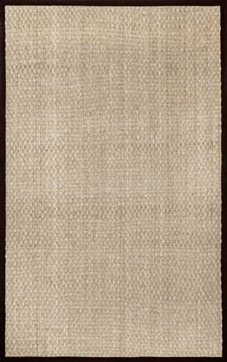 4' Checker Weave Seagrass Rug primary image