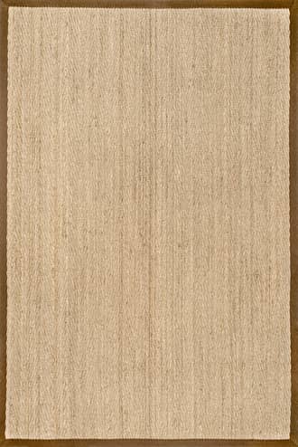 Brown Seagrass Herringbone Rug swatch