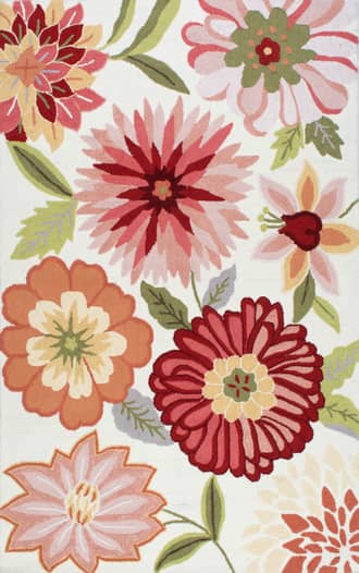 6' x 9' Flower Bouquet Rug primary image