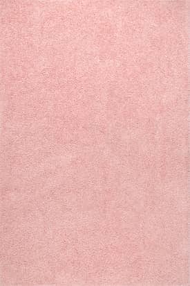 Pink 3' x 5' Luna Washable Shag Rug swatch