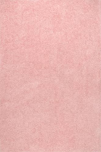 Pink 6' x 9' Luna Washable Shag Rug swatch