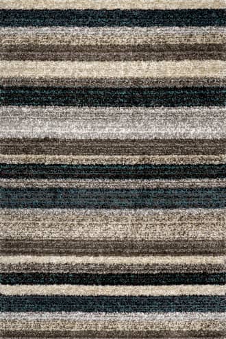 5' x 8' Striped Shaggy Rug primary image