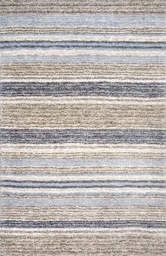 9' x 12' Striped Shaggy Rug primary image