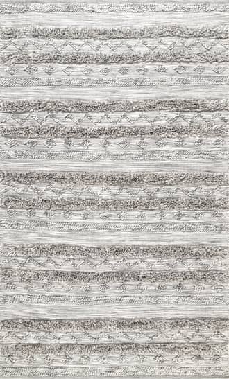 5' x 8' Textured Banded Rug primary image