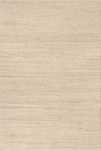 Natural 6' Handwoven Jute-Blend Rug swatch