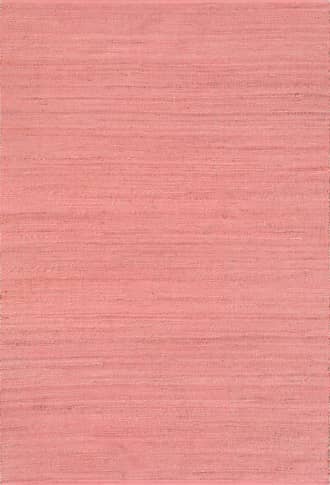 Pink Perfect Handwoven Jute-Blend Rug swatch