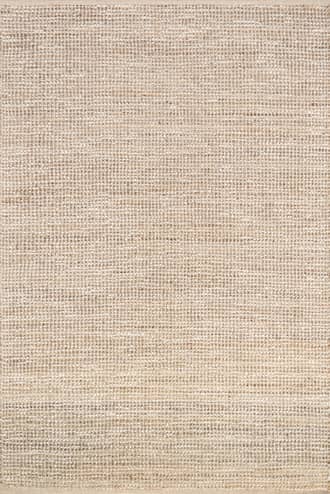 Ivory Ailey Jute Transform Rug swatch