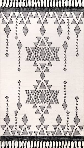 Aztec Diamond Drops Tassel Rug primary image