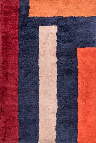 Novalee Striped Wool Rug primary image