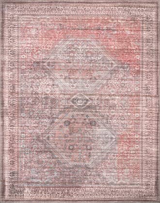 4' x 6' Marjorie Medallion Washable Rug primary image