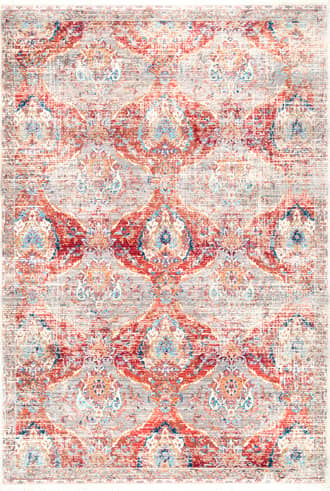 Abstract Ornamental Fringe Rug primary image