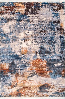 Multi 3' x 5' Abstract Mural Rug swatch