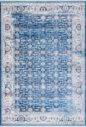 Blue Faded Persian Rug swatch
