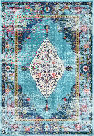 Iris Fading Oriental Medallion Rug primary image