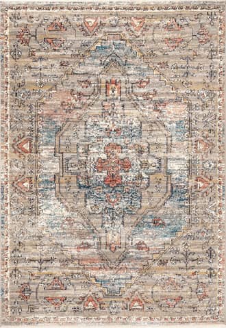 Beige Cardinal Cartouche Rug swatch