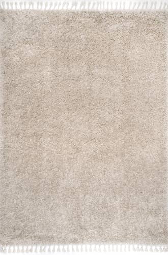 6' 7" x 9' Solid Shag Rug primary image