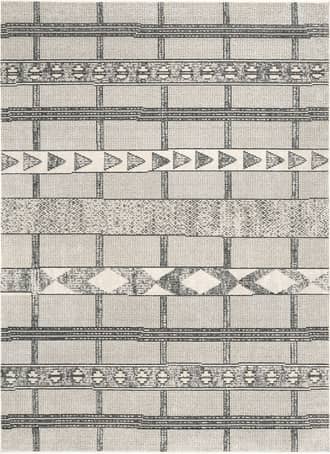 7' 10" x 10' 10" Tribal Cross Striped Rug primary image