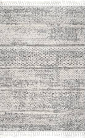 Gray Textured Cloudy Sky Rug swatch