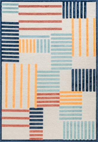Kassidy High-Low Striped Indoor/Outdoor Rug primary image