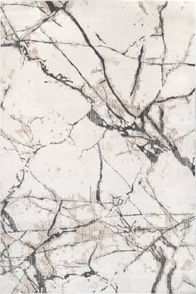 Beige 8' x 10' Sophia Marble Abstract Rug swatch