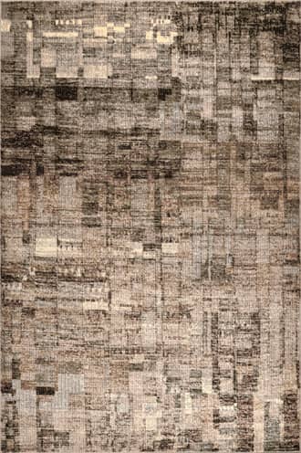 Brown Abstract Mural Rug swatch