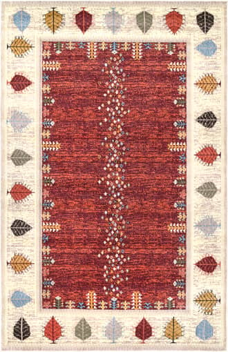 5' x 8' Autumn Floral Rug primary image