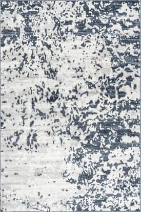 Blue Camryn Mottled Abstract Rug swatch
